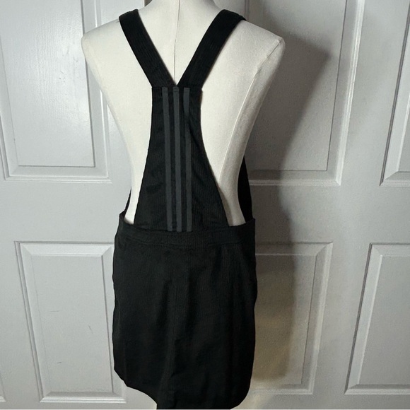 NWT Adidas Black Corduroy Overalls Dress (Size S) - Picture 6 of 8
